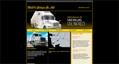 Desktop Screenshot of nickelscartage.com
